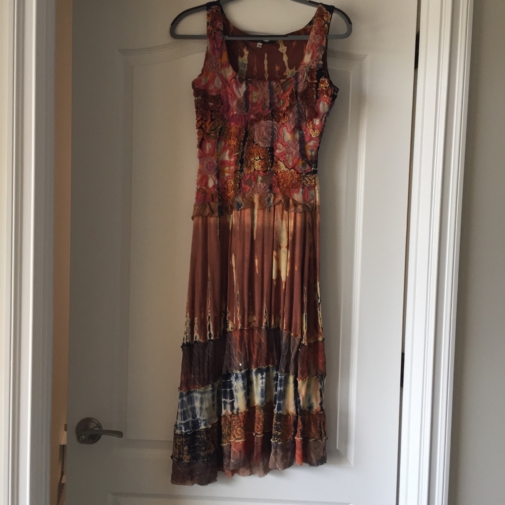 Long summer dress perfect with sandals
